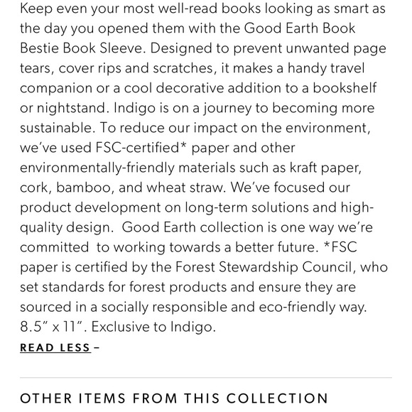 2/$40 or $20/each BOOK BESTIE BOOK SLEEVE, PINK WILDFLOWER & Black - Picture 5 of 5